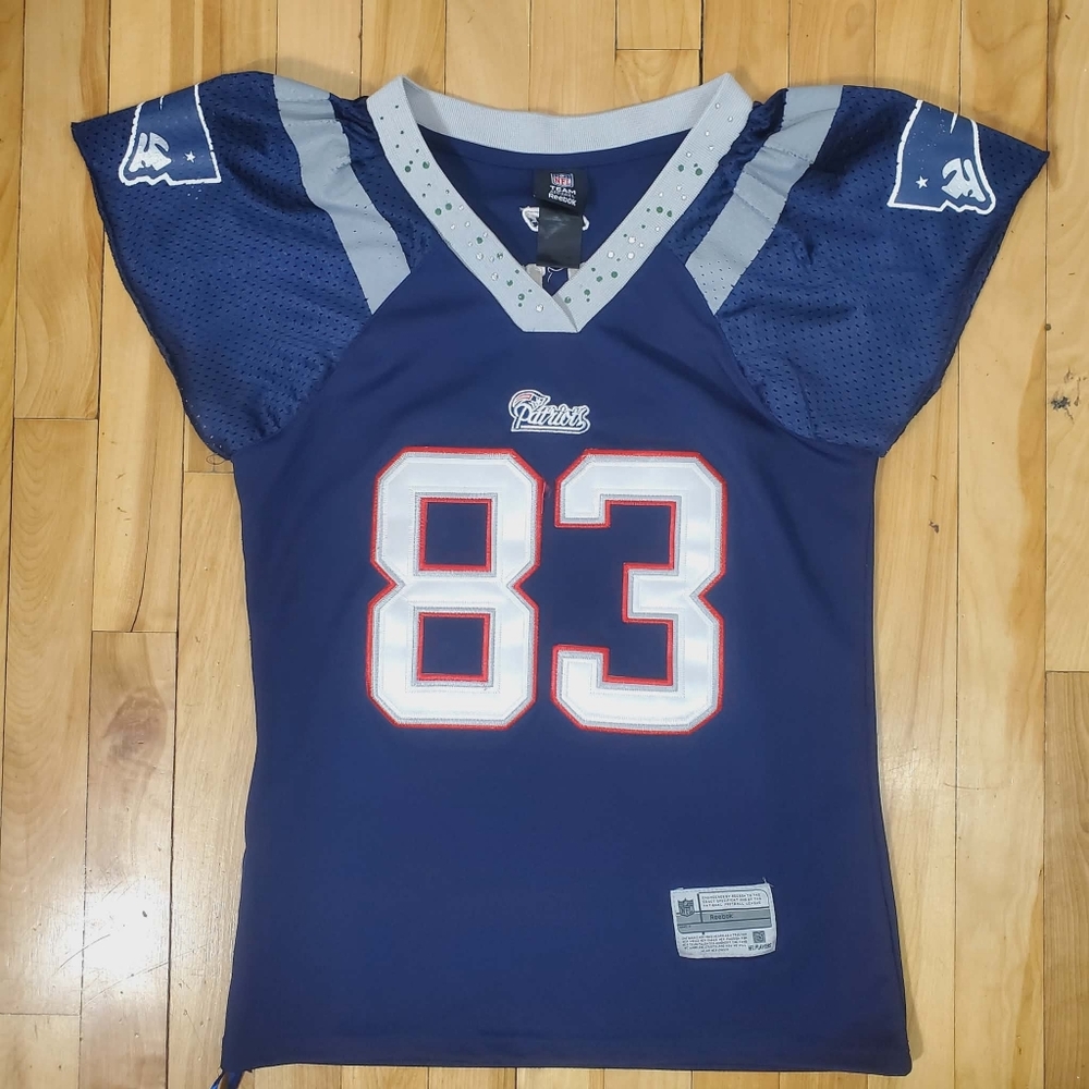 Wes Welker New England Patriots NFL Reebok Women's Jersey Size Small